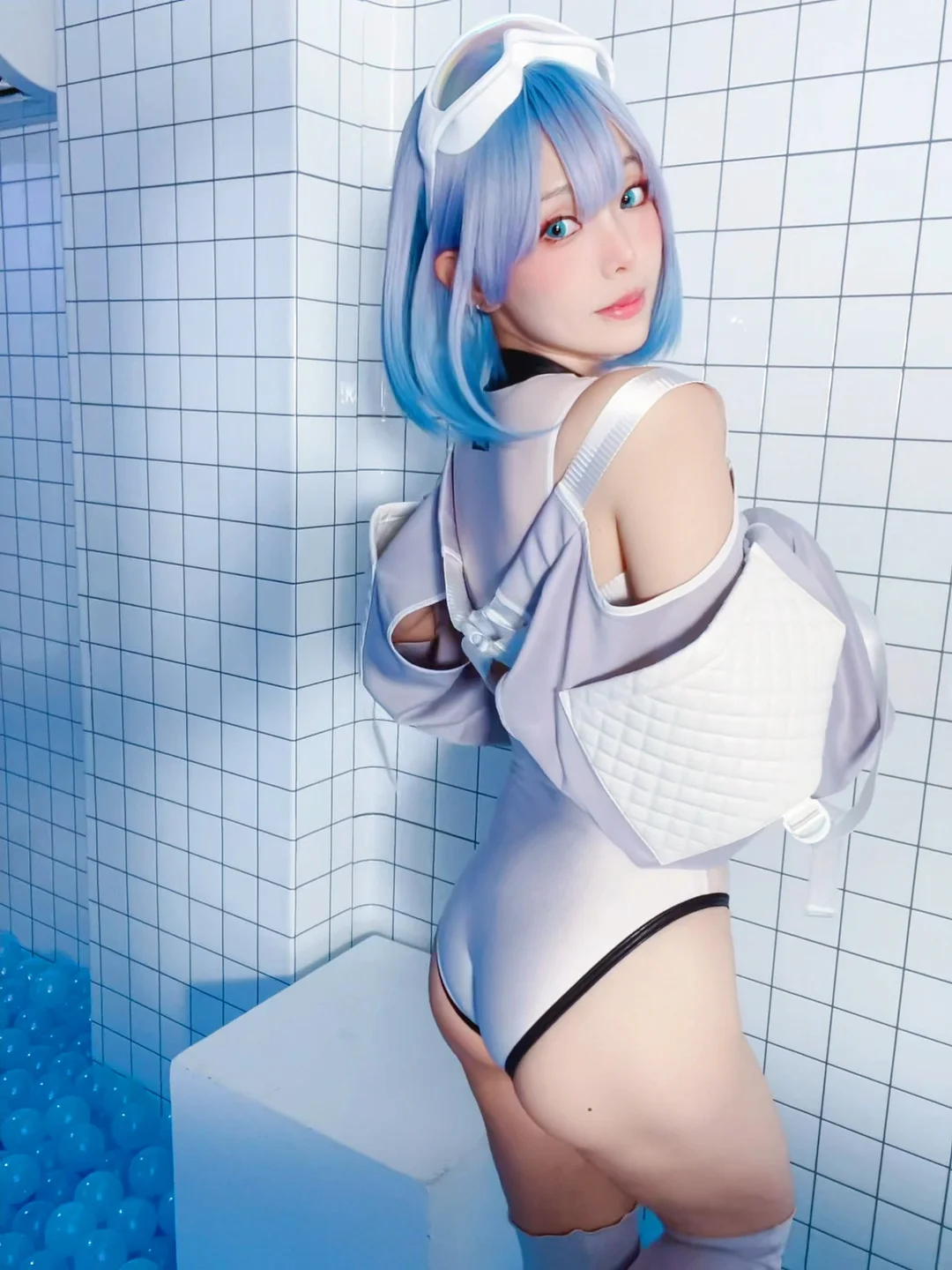 ElyEE子 - Clear Blue Drift [33P,4V-48MB] tg@simisebaisi 【丝足阁】033.webp